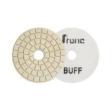 Stone Plus Wet Pad - 4" White Buff