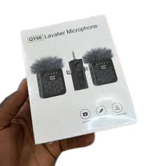 Lavalier Microphone Led Display Dual Noise Cancelling Wireless.
