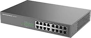 Grandstream Enterprise 16 port Unmanaged GbE PoE Switch - 138W