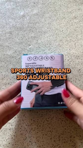 Seperable 360 Ajustable Sport Wristband For Smartphones
