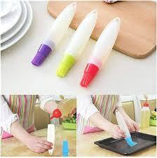 SILICON COOKING OIL APPLICATOR WITH BRUSH OIL PEN