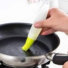 SILICON COOKING OIL APPLICATOR WITH BRUSH OIL PEN