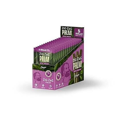 Leaf wrap Palm mini rolls Zig-Zag - Caja (10x5 pzas)