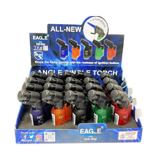 Soplete Mini Eagle torch safe stop - Caja (600 pzas) Soplete Mini Eagle torch safe stop - Caja (600 pzas)