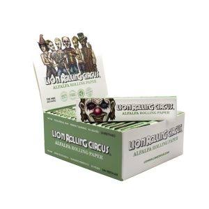 Papeles de alfalfa Lion Rolling Circus King size - Caja (50 pzas)