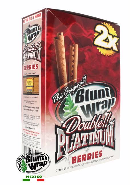 Blunt Wrap double platinum  Blunt Wrap x2 - Caja (25 pzas)