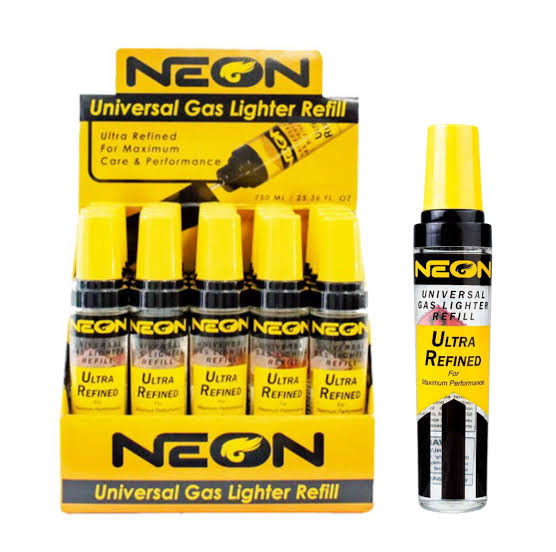 Relleno Gas ampolleta Neon 18 ml - Caja (20 pzas)