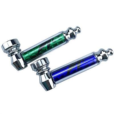 Pipa Metalica holografica 9 cm con rejillas Pipa Metalica holografica 9 cm con rejillas