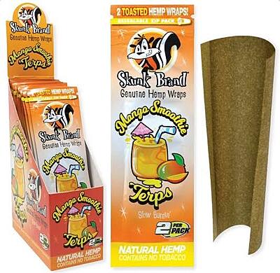 Hemp wraps Sabor Skunk - Caja (25x2 pzas)