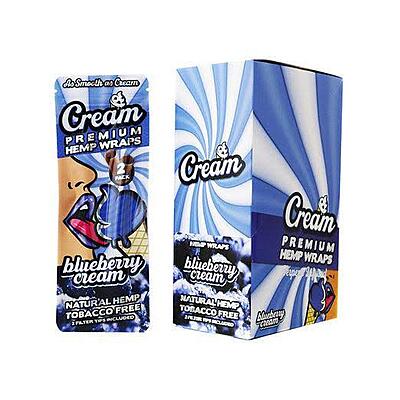 Hemp wraps Saborizados Cream - Caja (25x2 pzas)
