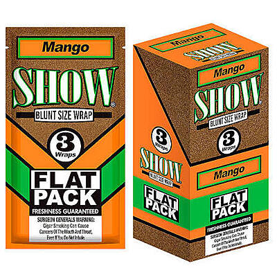 Blunt Wrap Saborizados Show - Caja (25x3 pzas)