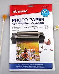 A4 GLOSS PHOTO PAPER 20 SHEETS 240G