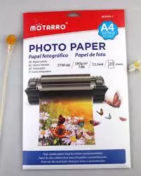 A4 GLOSS PHOTO PAPER 20 SHEETS 240G