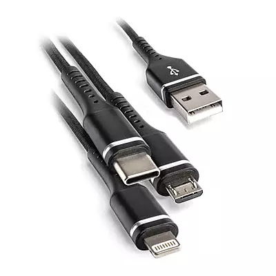 3IN1 LIGHTNIUNGH TYPE C CABLE USB