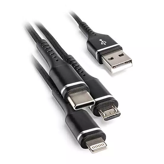 3IN1 LIGHTNIUNGH TYPE C CABLE USB