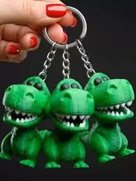 3D PRINTED T-REX KEY CHAIN