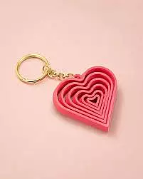 3D PRINTED HART KEYCHAIN