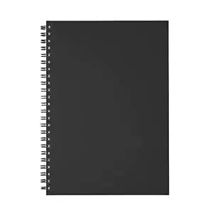 A4 VISULA BLACK DIARY