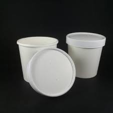 Vaso de Carton con Tapa 12oz ristra 25 unidades