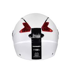 STUDDS PROFESSIONAL WHITE WITH BLACK STRIP C/V (L)