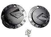 HYBRID PC BLACK VISOR FOR ROX WITH POVIT KIT