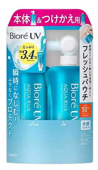 Kao Biore UV Aqua Rich Watery - Family Pack