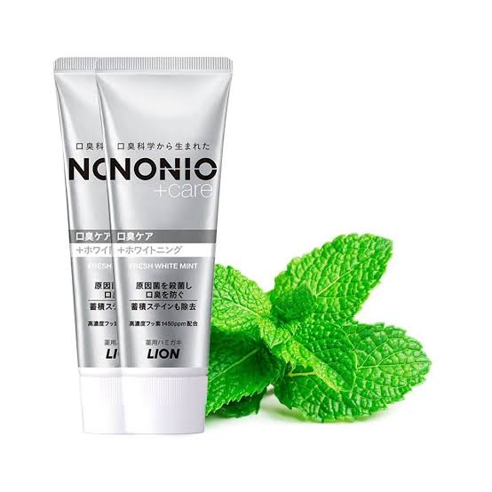 Lion NONIO Plus Whitening Toothpaste in Fresh White Mint