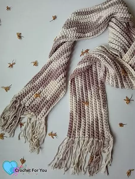 Ribbed Scarf