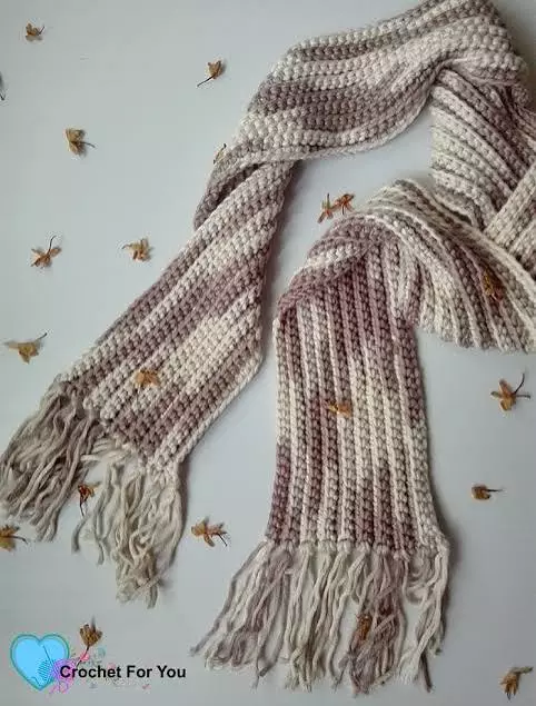 Ribbed Scarf