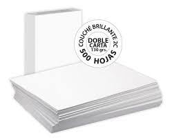Hojas de Papel Tamaño Carta 550 pzas