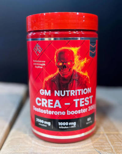 GM Nutrition Crea-Test 300g | كرياتين ومحفز كريا-تيست