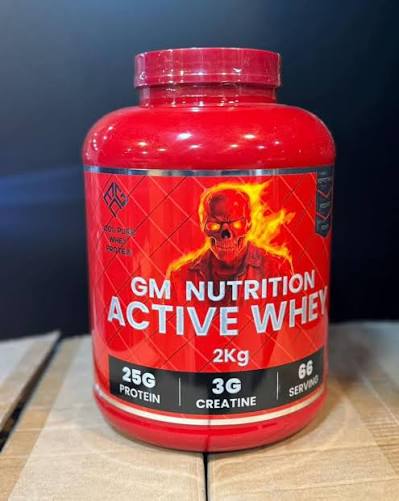 GM Nutrition Active Whey 2kg | بروتين مصل الحليب اكتيف وي GM Nutrition Active Whey 2kg | بروتين مصل الحليب اكتيف وي