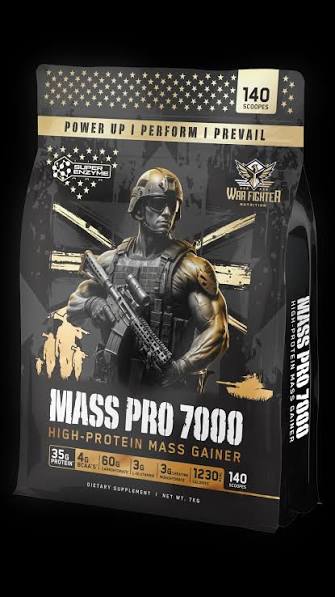 War Fighter Mass Gainer 7kg | بروتين الضخامة ماس ور فايتر