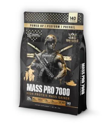 War Fighter Mass Gainer 7kg | بروتين الضخامة ماس ور فايتر