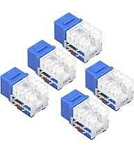 CAT6 RJ45 Snap-In Keystone Inline Coupler CAT6 RJ45 Snap-In Keystone Inline Coupler