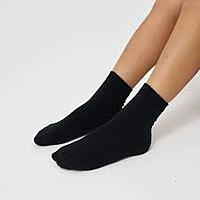Kids Black Medium Socks 3 Pcs