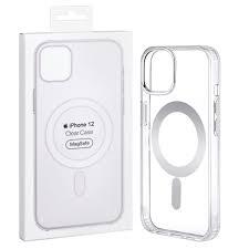 Protector de Silicona Transparente con MagSafe para iPhone 16 Pro Max .