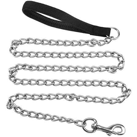 Dog Lead MTL Chain 4Asst 1.2m