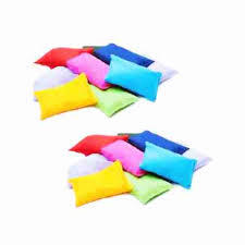 78-9002-ASS - BEAN BAGS ASSORTED COLOURS TREELINE