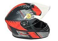 SPARK MINDA RANGER D2 MATTE BLACK/RED C/V 580 MM