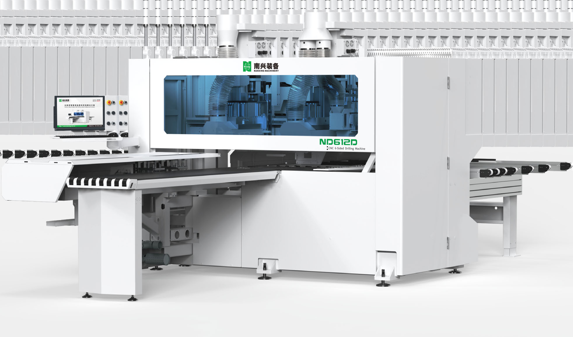 Nanxing CNC 6-Sided Drilling Machine ND61DTS 415V