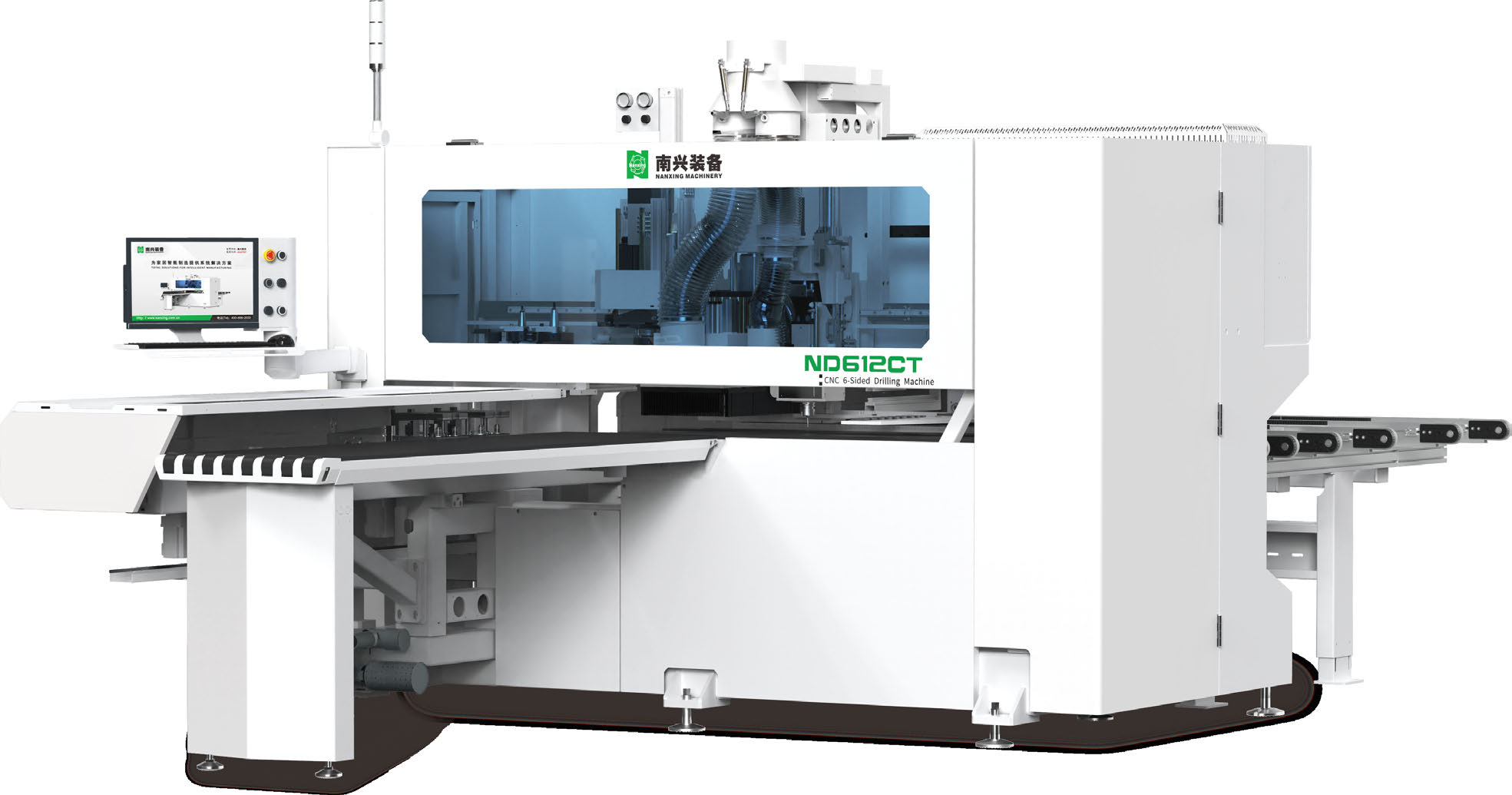 Nanxing CNC 6-Sided Drilling Machine ND61DTS 415V