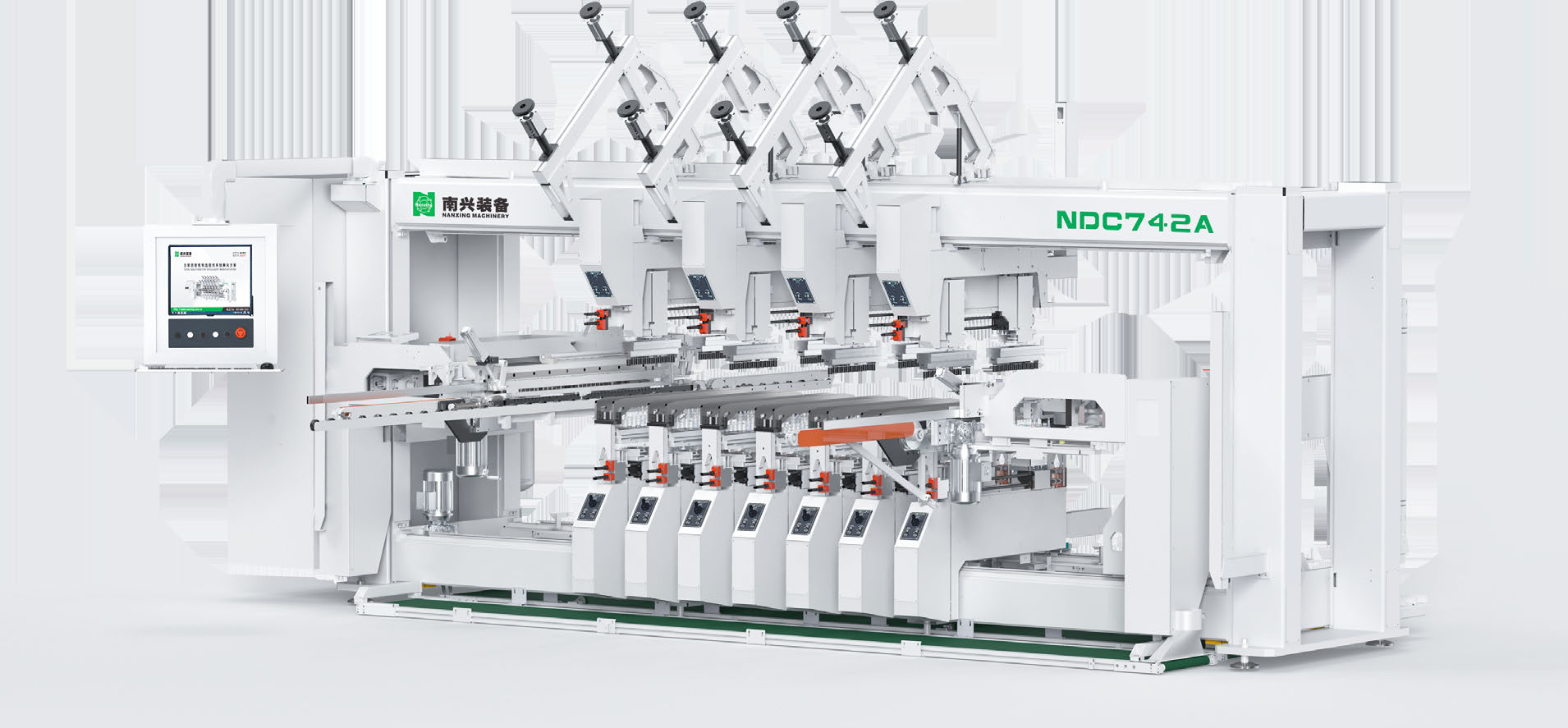 Nanxing Through-feed Drilling Machine with Servo Derived NDC402-(415V)