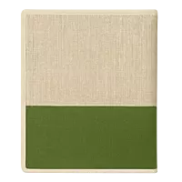 Two-Tone Jute Document Folder