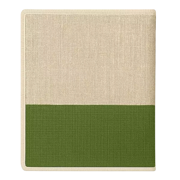 Two-Tone Jute Document Folder