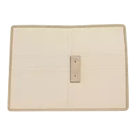 Two-Tone Jute Document Folder