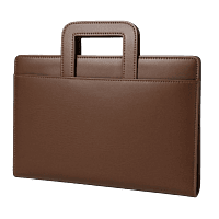 Executive PU Leather Folder with Dual Handles