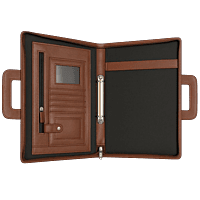 Executive PU Leather Folder with Dual Handles