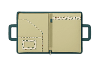 Tribal Print Jute Office Folder with Handle