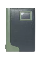 Croc-Textured PU Leather Document Folder